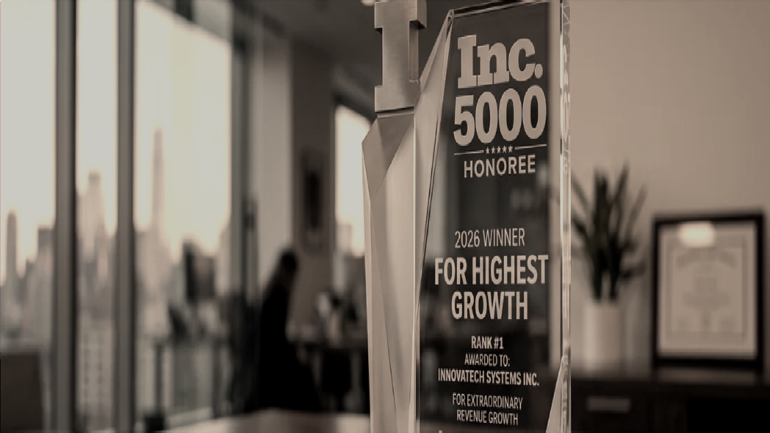 Success — an Inc. 5000 award